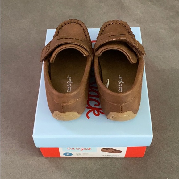 Boy’s Brown Cat and Jack Shoes - Picture 1 of 1
